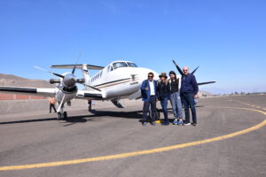 Charter Flight from Lima to Cusco with stop in Nazca